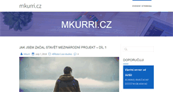 Desktop Screenshot of mkurri.cz
